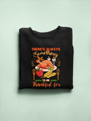 Always Something To Be Grateful Hoodie -SmartPrintsInk Designs