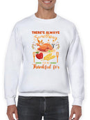 Always Something To Be Grateful Hoodie -SmartPrintsInk Designs