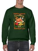 Always Something To Be Grateful Hoodie -SmartPrintsInk Designs