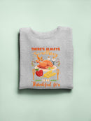 Always Something To Be Grateful Hoodie -SmartPrintsInk Designs