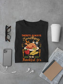 Always Something To Be Grateful T-shirt -SmartPrintsInk Designs