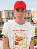 Always Something To Be Grateful T-shirt -SmartPrintsInk Designs