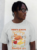 Always Something To Be Grateful T-shirt -SmartPrintsInk Designs