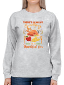 Always Something To Be Grateful Hoodie -SmartPrintsInk Designs