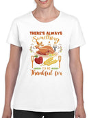 Always Something To Be Grateful T-shirt -SmartPrintsInk Designs
