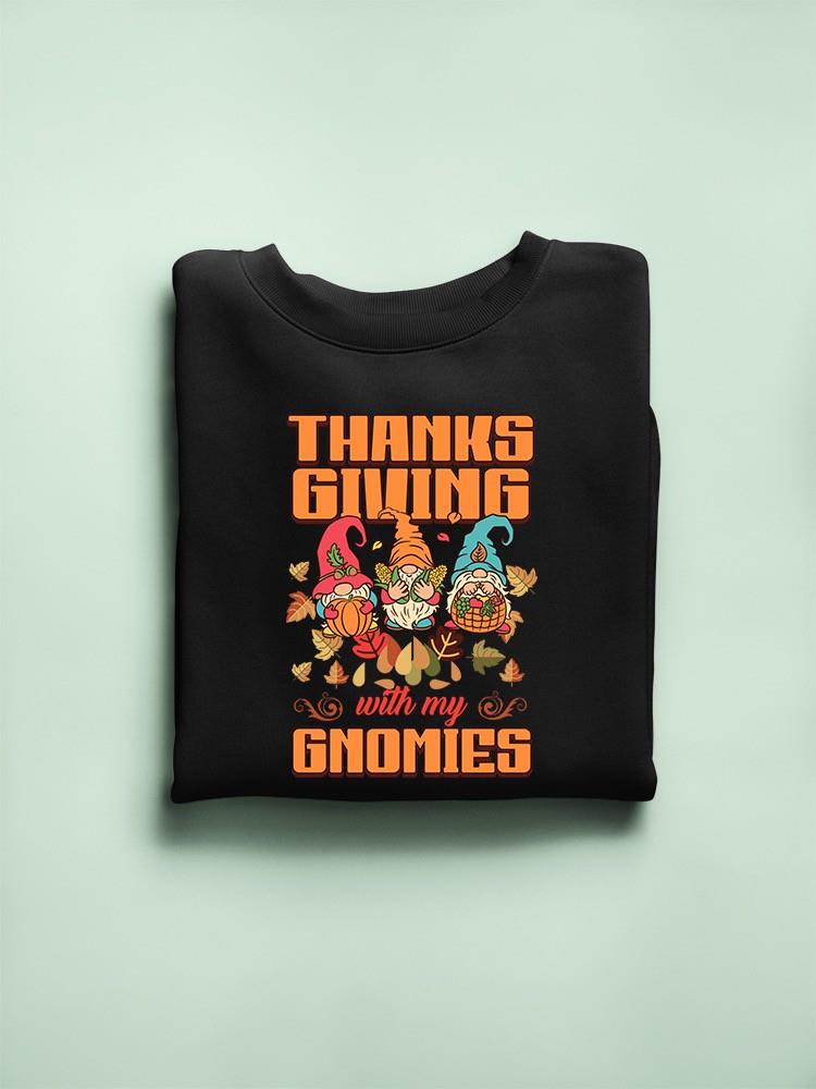 Thanksgiving With My Gnomies Hoodie -SmartPrintsInk Designs