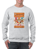 Thanksgiving With My Gnomies Hoodie -SmartPrintsInk Designs