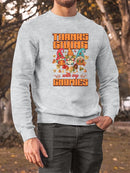 Thanksgiving With My Gnomies Hoodie -SmartPrintsInk Designs