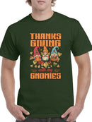 Thanksgiving With My Gnomies T-shirt -SmartPrintsInk Designs
