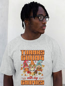Thanksgiving With My Gnomies T-shirt -SmartPrintsInk Designs