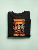 Thanksgiving With My Gnomies Hoodie -SmartPrintsInk Designs