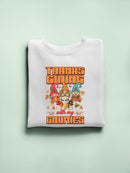 Thanksgiving With My Gnomies Hoodie -SmartPrintsInk Designs