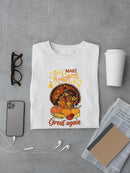 Make Thanksgiving Great Again T-shirt -SmartPrintsInk Designs