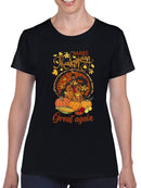 Make Thanksgiving Great Again T-shirt -SmartPrintsInk Designs