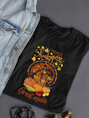 Make Thanksgiving Great Again T-shirt -SmartPrintsInk Designs