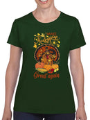 Make Thanksgiving Great Again T-shirt -SmartPrintsInk Designs