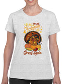 Make Thanksgiving Great Again T-shirt -SmartPrintsInk Designs