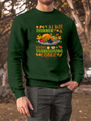 I Was Thinner Before Thanksgivin Hoodie -SmartPrintsInk Designs
