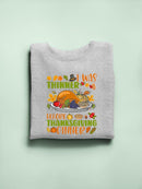 I Was Thinner Before Thanksgivin Hoodie -SmartPrintsInk Designs