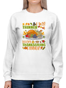 I Was Thinner Before Thanksgivin Hoodie -SmartPrintsInk Designs