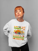 I Was Thinner Before Thanksgivin Hoodie -SmartPrintsInk Designs