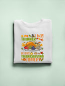 I Was Thinner Before Thanksgivin Hoodie -SmartPrintsInk Designs