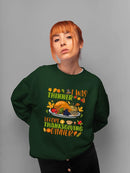 I Was Thinner Before Thanksgivin Hoodie -SmartPrintsInk Designs