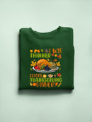 I Was Thinner Before Thanksgivin Hoodie -SmartPrintsInk Designs