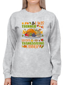 I Was Thinner Before Thanksgivin Hoodie -SmartPrintsInk Designs