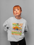 I Was Thinner Before Thanksgivin Hoodie -SmartPrintsInk Designs
