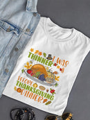 I Was Thinner Before Thanksgiving T-shirt -SmartPrintsInk Designs