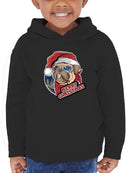 Pug Merry Christmas  Hoodie -SmartPrintsInk Designs