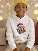 Pug Merry Christmas  Hoodie -SmartPrintsInk Designs