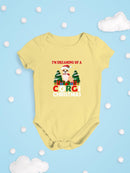 I'm Dreaming Of A Corgichristmas Bodysuit -SmartPrintsInk Designs