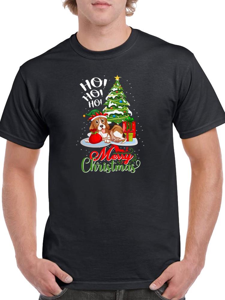 Ho Ho Ho! Merry Christmas T-shirt -SmartPrintsInk Designs