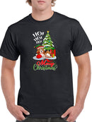 Puppys Merry Christmas T-shirt -SmartPrintsInk Designs