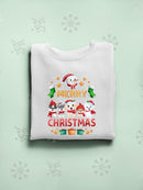 Puppys Merry Christmas Hoodie -SmartPrintsInk Designs
