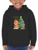 Here Comes Santa Paws Hoodie -SmartPrintsInk Designs