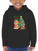 Here Comes Santa Paws Hoodie -SmartPrintsInk Designs