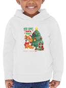 Here Comes Santa Paws Hoodie -SmartPrintsInk Designs