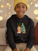 Here Comes Santa Paws Hoodie -SmartPrintsInk Designs