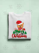 Merry Christmas Cartoon Pups T-shirt -SmartPrintsInk Designs