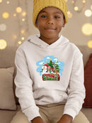 Merry Christmas Cartoon Pups Hoodie -SmartPrintsInk Designs