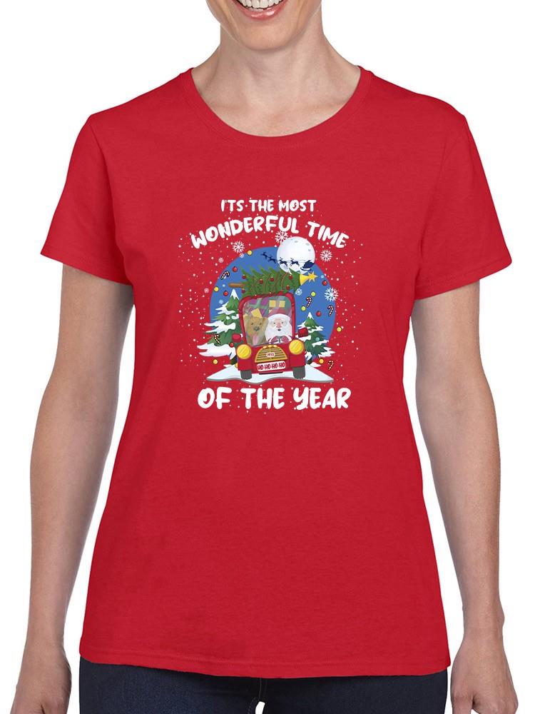 Most Wonderful Time Of The Year T-shirt -SmartPrintsInk Designs