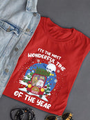 Most Wonderful Time Of The Year T-shirt -SmartPrintsInk Designs