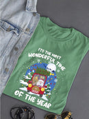 Most Wonderful Time Of The Year T-shirt -SmartPrintsInk Designs