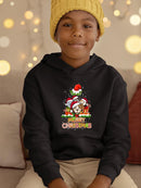 Merry Christmas Pups Hoodie -SmartPrintsInk Designs