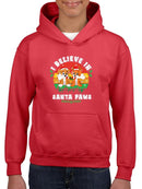 I Believe In Santa Paws Hoodie -SmartPrintsInk Designs