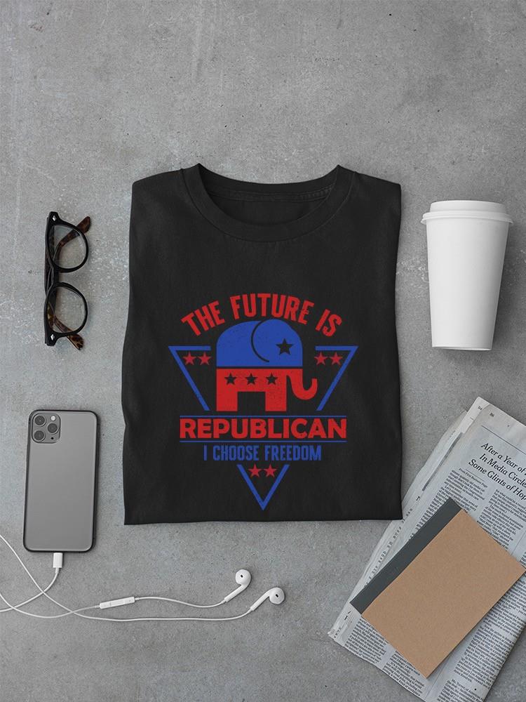The Future Is Republican T-shirt -SmartPrintsInk Designs