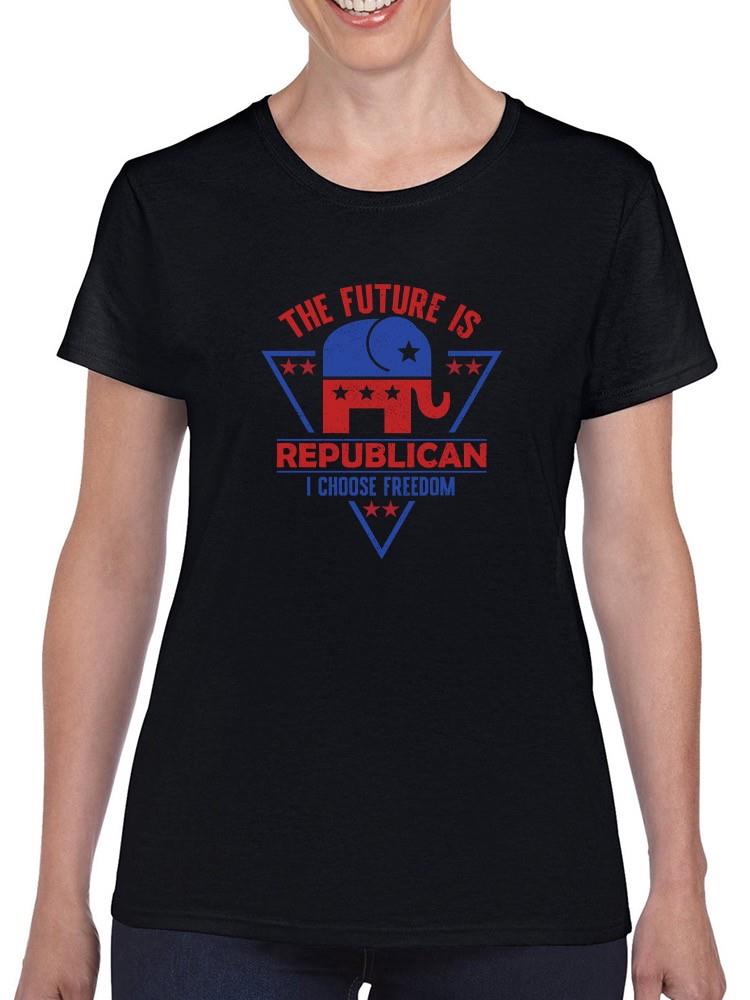 The Future Is Republican T-shirt -SmartPrintsInk Designs